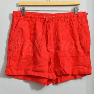 Nautica ladies lined short RED